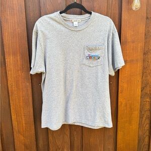 Carnival Cruise XL Embroided Pocket Tshirt Made in 100% Cotton